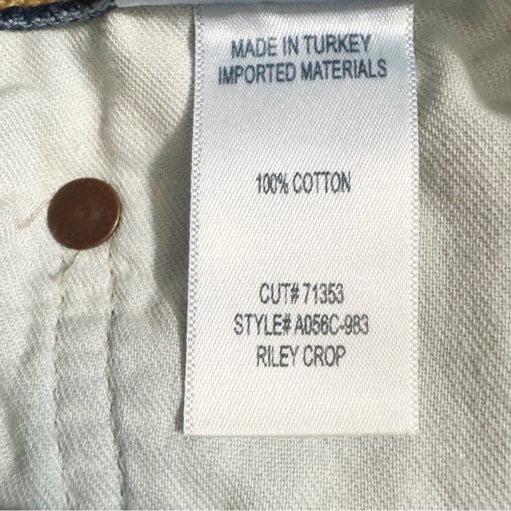 Agolde Blue Ankle & Cropped Jeans 100% Cotton - Picture 8 of 13
